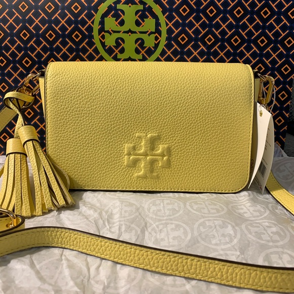 Tory Burch Handbags - Tory Burch Thea Mini Bag in Chardonnay